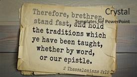  Presentation with bible - Audience pleasing presentation design consisting of top 500 bible verses therefore backdrop and a coral colored foreground