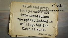  Presentation with bible verses - Audience pleasing PPT theme consisting of top 500 bible verses watch backdrop and a mint green colored foreground