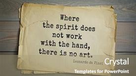  Presentation with inventor - Amazing PPT layouts having top-60 aphorism by leonardo backdrop and a coral colored foreground