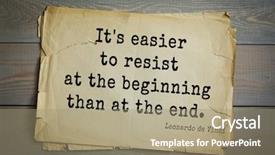  Presentation with inventor - Colorful PPT layouts enhanced with top-60 aphorism by leonardo backdrop and a coral colored foreground