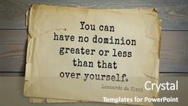  Presentation with italian - Amazing slide deck having top-60 aphorism by leonardo backdrop and a coral colored foreground