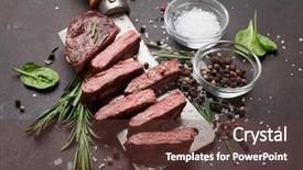  Presentation with blade - PPT theme having top blade or denver grilled background and a  colored foreground