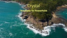  Presentation with hong kong - Presentation with top-down-view-of-sai background and a tawny brown colored foreground