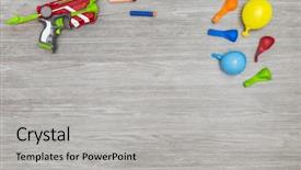  Presentation with roading materials - Colorful slide set enhanced with top gun - colorful prank materials backdrop and a light gray colored foreground