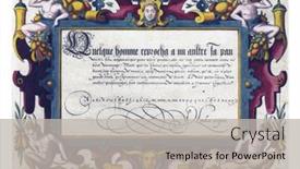  Presentation with fruit - PPT layouts having top-left-and-top-right background and a light gray colored foreground