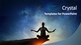  Presentation with positivity - Presentation theme consisting of top mind - trying to concentrate on positivity background and a  colored foreground