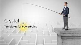  Presentation with excellence - Beautiful theme featuring top of a building backdrop and a white colored foreground