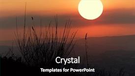  Presentation with climbing to top of mountain - PPT theme enhanced with top of a mountain whith background and a black colored foreground