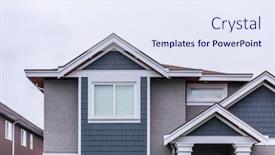  Presentation with vancouver - Cool new presentation theme with top-of-the-house backdrop and a sky blue colored foreground