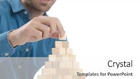  Presentation with build - Presentation enhanced with top of the stack background and a white colored foreground