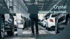  Presentation with dealership - Cool new theme with top sales manager at dealership backdrop and a  colored foreground