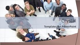  Presentation with circle - Colorful theme enhanced with top-view-international-ream-standing backdrop and a light blue colored foreground