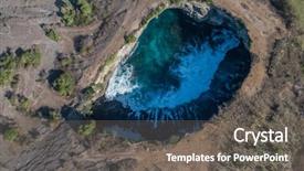  Presentation with top view of candles - Colorful slides enhanced with top view of amazing broken backdrop and a gray colored foreground