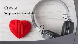  Presentation with audio - Slide set featuring top-view-of-an-black background and a light gray colored foreground