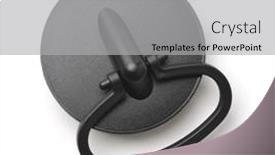  Presentation with drain - Presentation design enhanced with top-view-of-black-plastic background and a light gray colored foreground