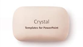  Presentation with soap - Presentation theme having top-view-of-blank-soap background and a lemonade colored foreground