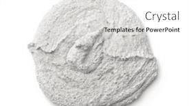  Presentation with rough - Presentation design having top-view-of-dry-rough background and a white colored foreground