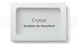  Presentation with empty old paper feather - PPT layouts featuring top-view-of-empty-white background and a light gray colored foreground