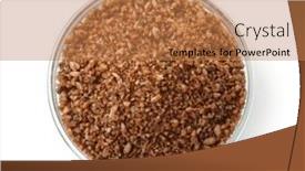  Presentation with top view of fresh fish - Presentation theme featuring top-view-of-fish-feed background and a coral colored foreground