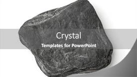  Presentation with flat - Presentation theme consisting of top-view-of-flat-grey background and a gray colored foreground