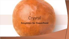  Presentation with wheat - Presentation theme featuring top-view-of-fresh-baked background and a coral colored foreground