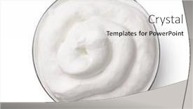  Presentation with greek - PPT theme featuring top-view-of-fresh-organic background and a white colored foreground