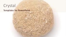  Presentation with frozen - PPT theme featuring top-view-of-frozen-uncooked background and a lemonade colored foreground