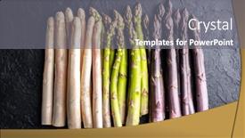  Presentation with purple green - Presentation theme having top-view-of-green-purple background and a gray colored foreground