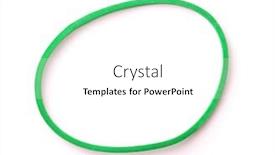  Presentation with white green - Amazing PPT theme having top-view-of-green-rubber backdrop and a white colored foreground