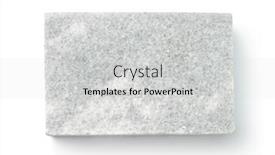  Presentation with top view - Colorful slide set enhanced with top-view-of-marble-block backdrop and a light gray colored foreground