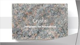  Presentation with granite - Slide deck having top-view-of-natural-unpolished background and a gray colored foreground
