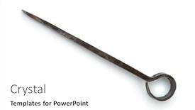  Presentation with water top view of amazon - Presentation theme enhanced with top-view-of-old-iron background and a white colored foreground