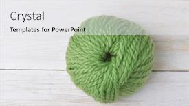  Presentation with olive green - Slides consisting of top-view-of-olive-green background and a white colored foreground