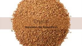  Presentation with seeds - Presentation theme enhanced with top-view-of-organic-alfalfa background and a red colored foreground