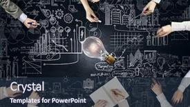  Presentation with top view of candles - PPT layouts having top-view-of-people-hands background and a wine colored foreground