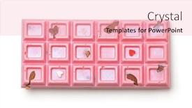  Presentation with craft - PPT layouts enhanced with top-view-of-pink-craft background and a lemonade colored foreground