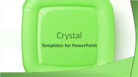  Presentation with plastic container - Cool new presentation with top-view-of-plastic-food backdrop and a seafoam green colored foreground