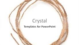  Presentation with natural - PPT theme having top-view-of-rolled-natural background and a white colored foreground