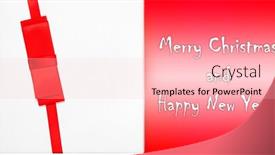  Presentation with gift ribbon - Cool new theme with top-view-of-rwhite-gift backdrop and a lemonade colored foreground