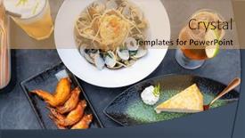  Presentation with pasta - 