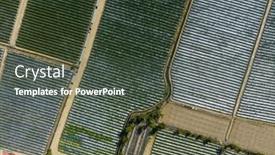  Presentation with strawberry - Slide set with top-view-of-the-strawberry background and a dark gray colored foreground