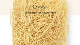  Presentation with ramen - Slide set consisting of top-view-of-uncooked-ramen background and a yellow colored foreground