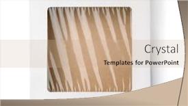  Presentation with risk top view - Amazing presentation design having top view of white paper backdrop and a coral colored foreground