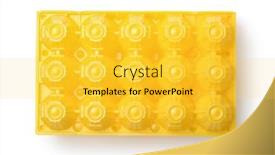  Presentation with risk top view - Amazing presentation theme having top-view-of-yellow-plastic backdrop and a yellow colored foreground