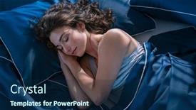  Presentation with dark night - Theme enhanced with top-view-of-young-beautiful background and a navy blue colored foreground