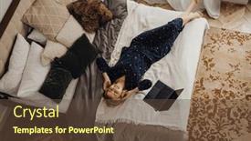  Presentation with music headphones - 