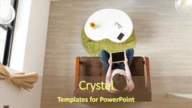  Presentation with top view of amazon river - Beautiful PPT layouts featuring top view of young woman backdrop and a tawny brown colored foreground