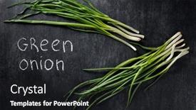  Presentation with green chalkboard - 