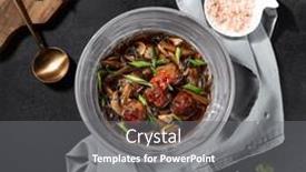  Presentation with square wall frame - Presentation theme having top-view-square-frame-capturing background and a gray colored foreground