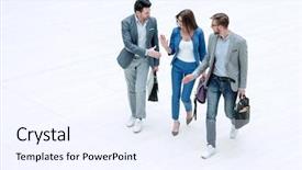  Presentation with water top view of amazon - Amazing presentation having top view three modern business backdrop and a sky blue colored foreground